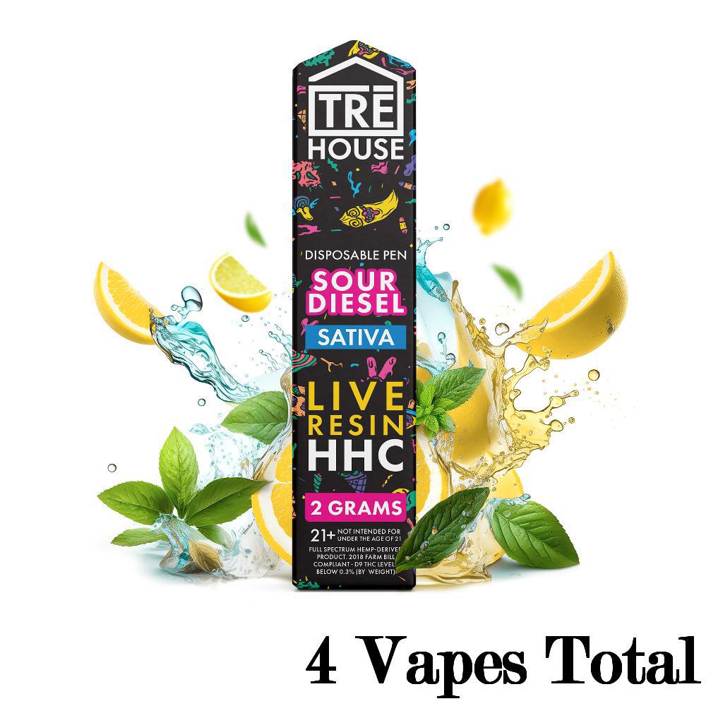 TRE House 2 Gram Live Resin HHC Disposable Vape view 3