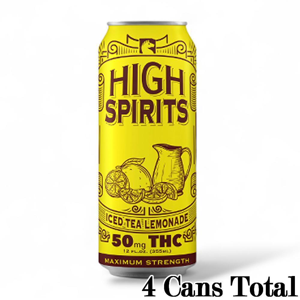 High Spirits Iced Tea Lemonade - Ethereal Gold Dispensary