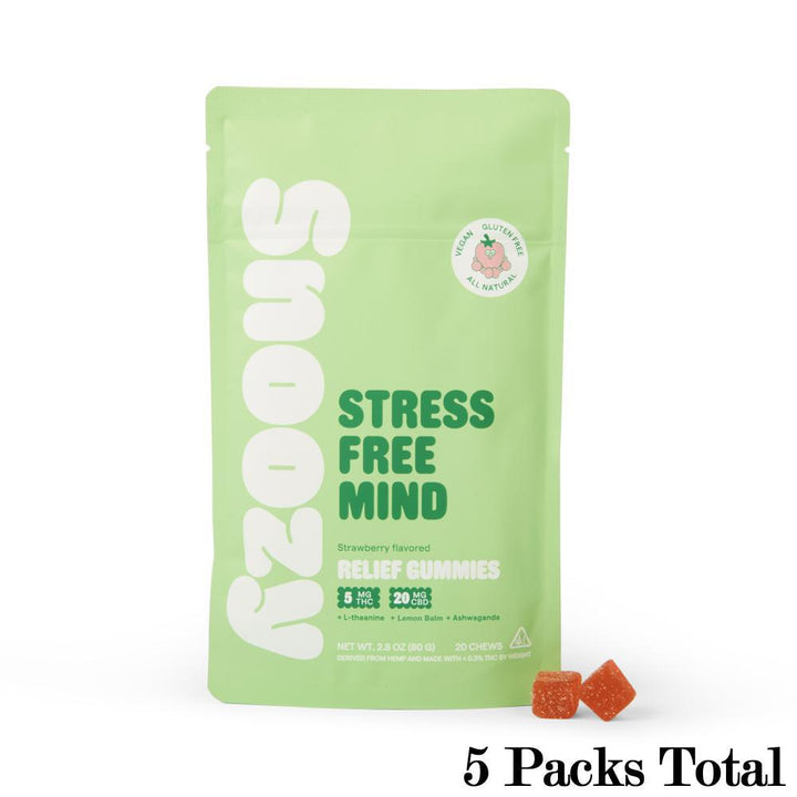 Snoozy Stress Free Mind Gummies