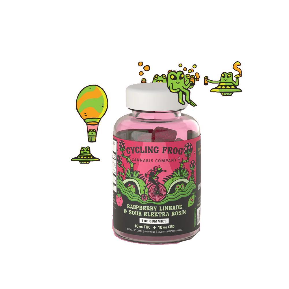 Cycling Frog Live Rosin Limeade Gummies