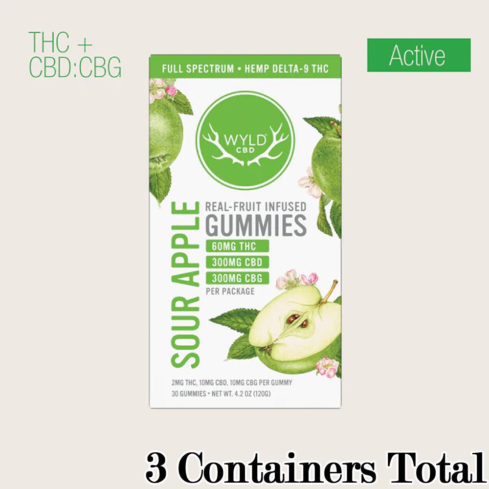 Wyld Low Dose THC : CBG Gummies view 4