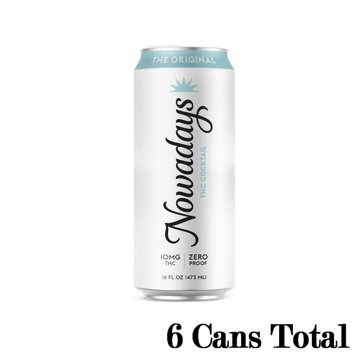 Nowadays THC Cocktail in The Original Flavor 6 16oz Cans 10mg THC per Can