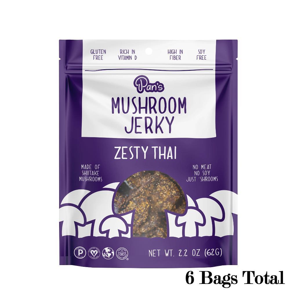 Pan's Mushroom Jerky Zesty Thai