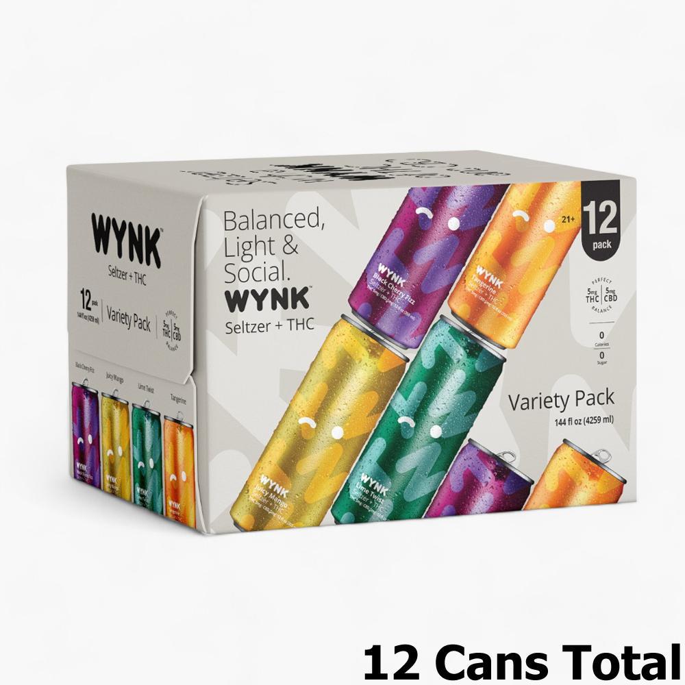 Wynk THC Seltzer Variety Pack (Exclusive Flavor)