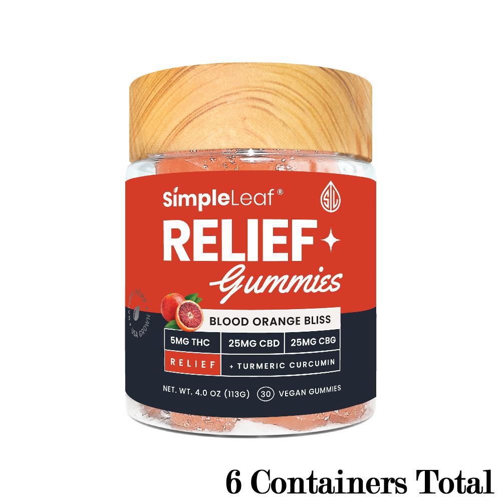 Simple Leaf Relief Gummies view 2