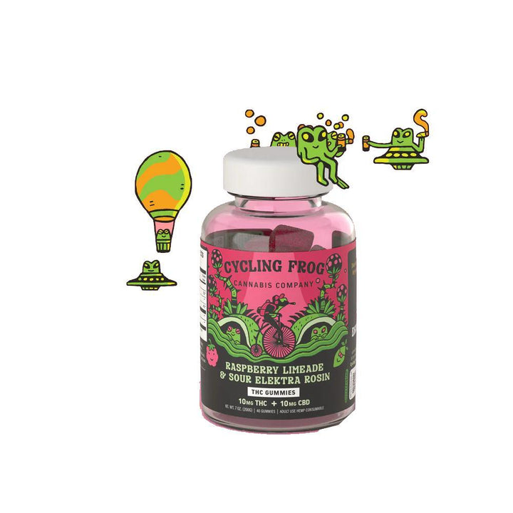 Cycling Frog Live Rosin Limeade Gummies