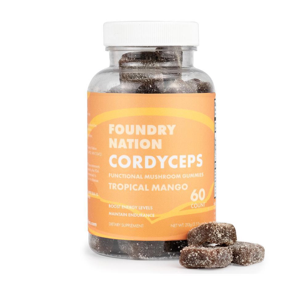 Foundry Nation Cordyceps Gummies – Ethereal Gold Dispensary