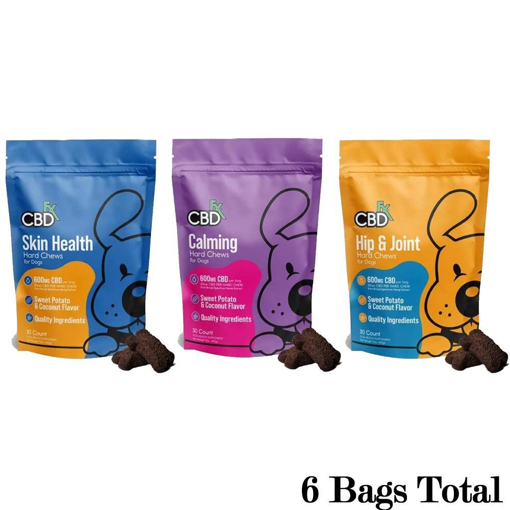 CBDfx Dog Treats: Hard Chews view 3