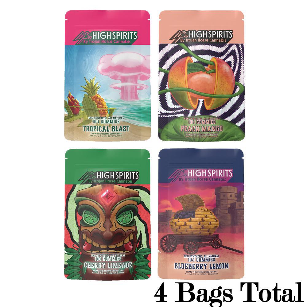 Trojan Horse Cannabis 10:1 THC Gummies view 3