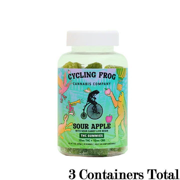 Cycling Frog Sour Apple Gummies