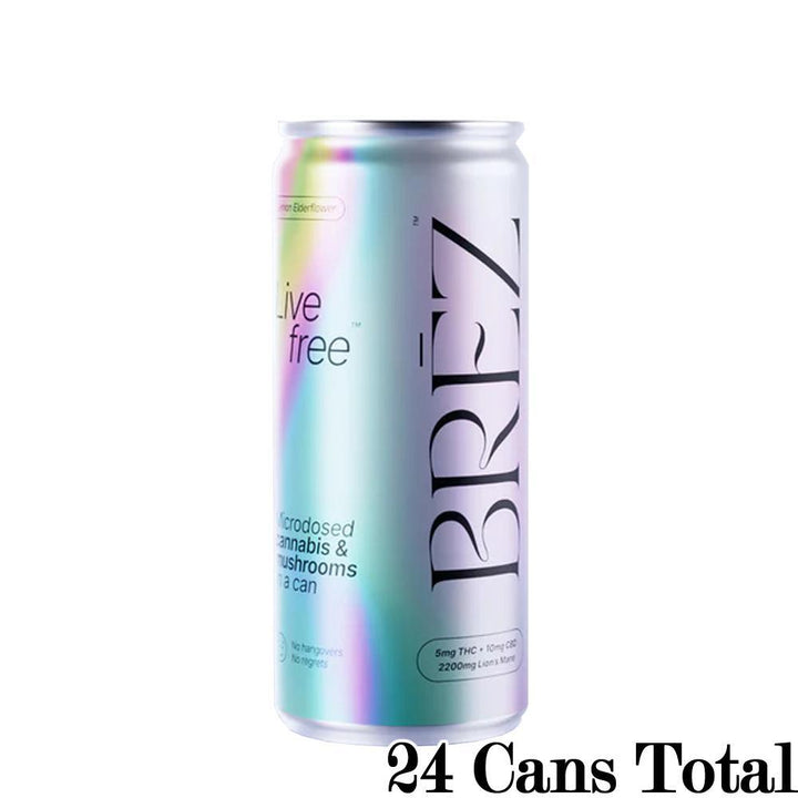 BRĒZ Lemon Elderflower 12oz Can