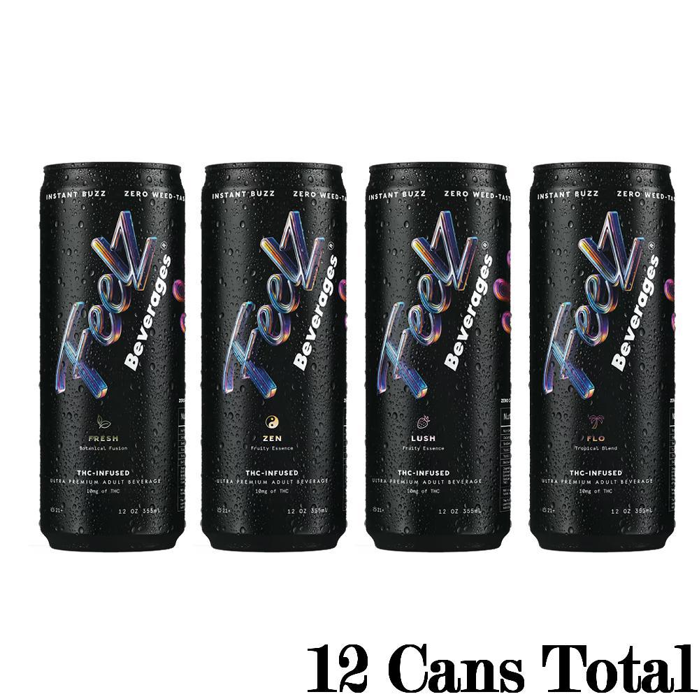 Feelz THC-Infused Adult Beverage view 3