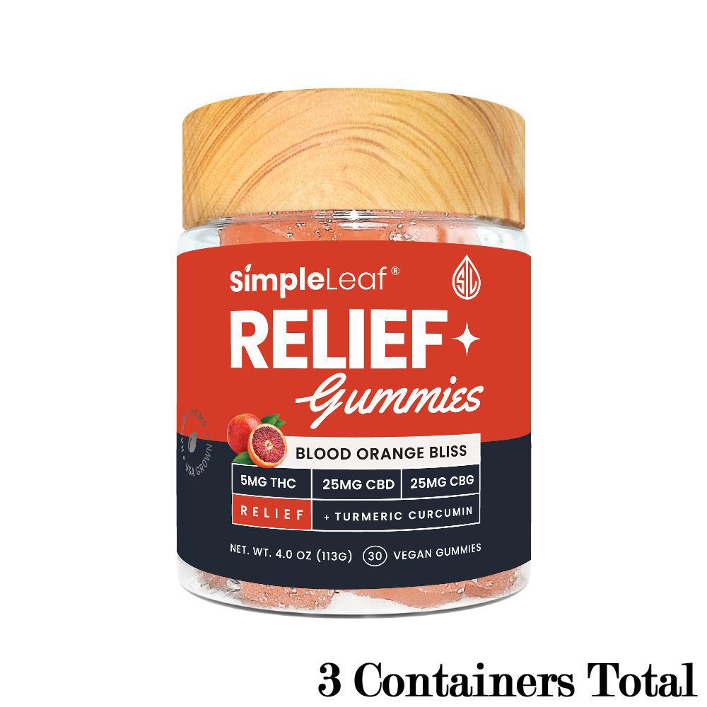 Simple Leaf Relief Gummies view 3