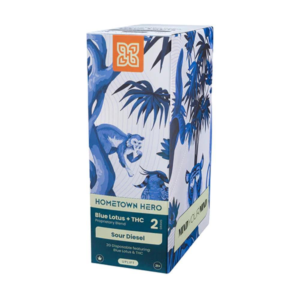 Hometown Hero Blue Lotus Vapes | 2 Gram Disposable Ethereal Gold Dispensary Hometown Hero Blue Lotus Vapes | 2 Gram Disposable Ethereal Gold Dispensary