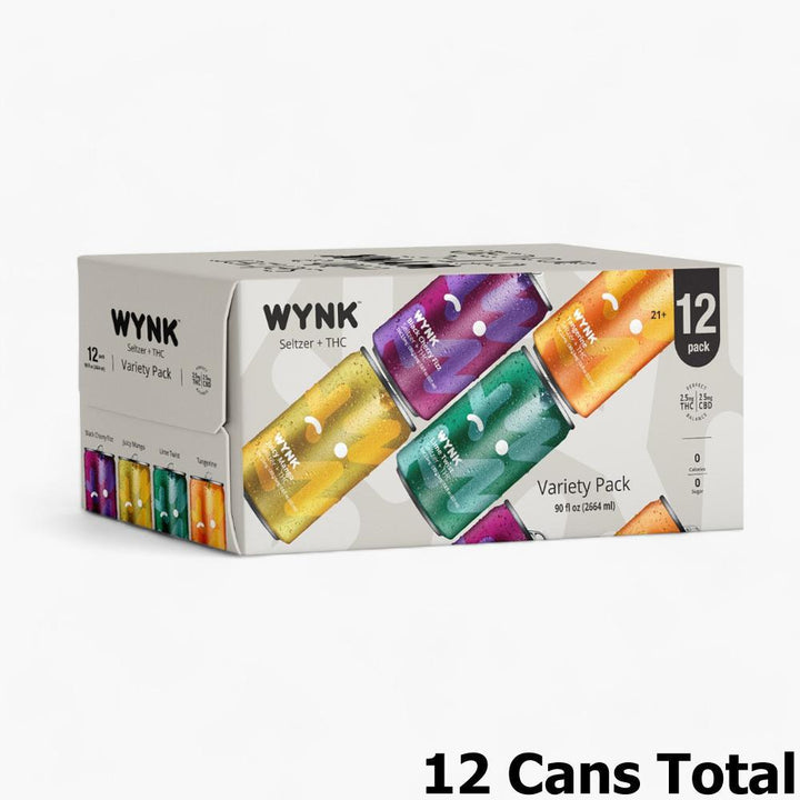 Wynk THC Seltzer Variety Pack (Exclusive Flavor)