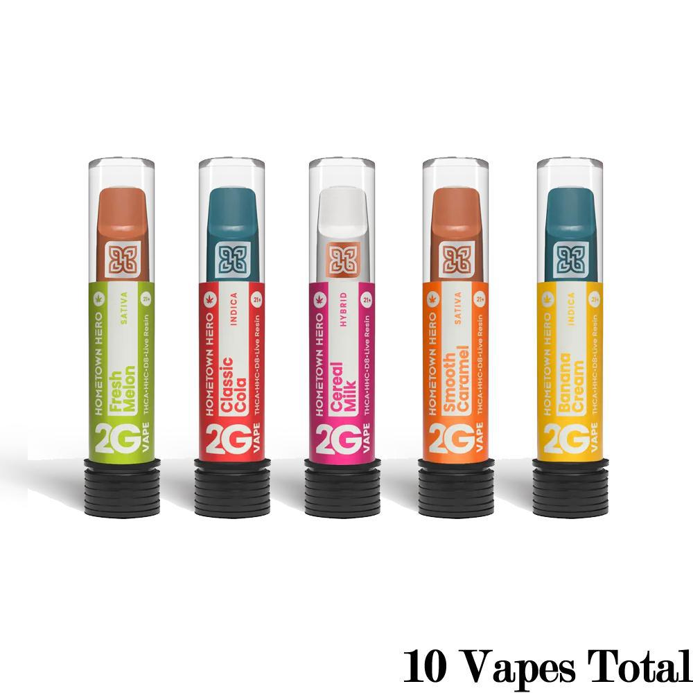 Hometown Hero THCa Live Resin Disposable view 4