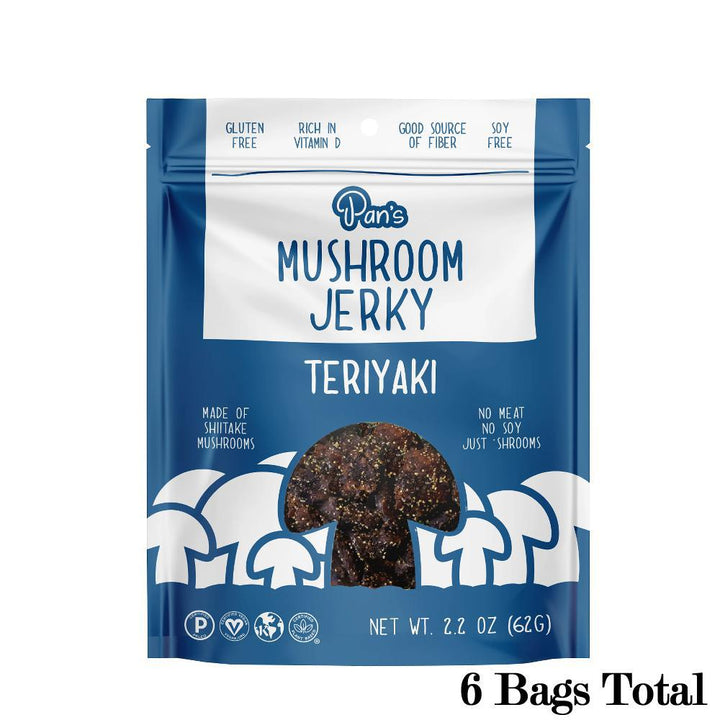 Pan's Mushroom Jerky Teriyaki