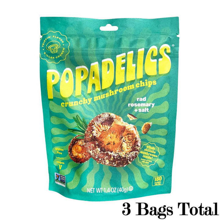 Popadelics Crunchy Mushroom Chips