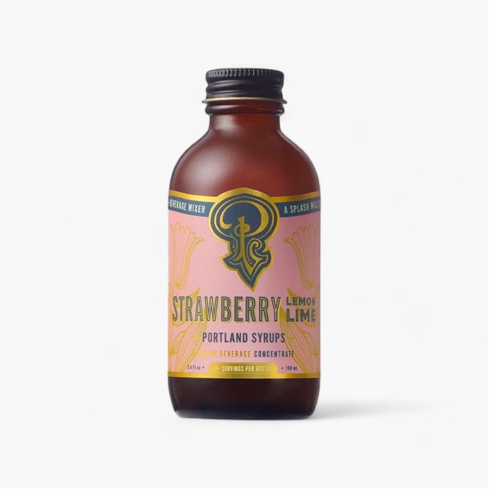 Portland Syrups Strawberry Lemon Lime