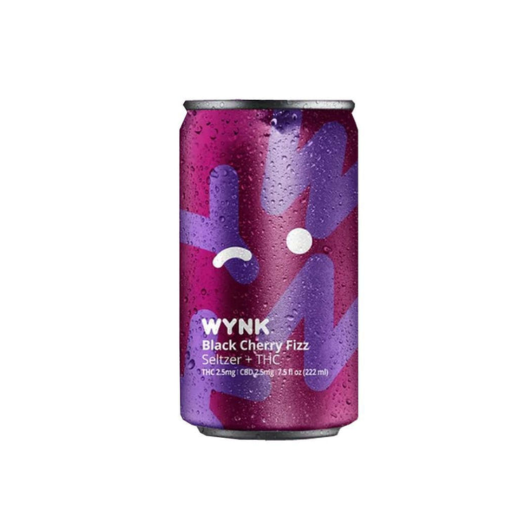 Wynk THC Seltzer Black Cherry Fizz