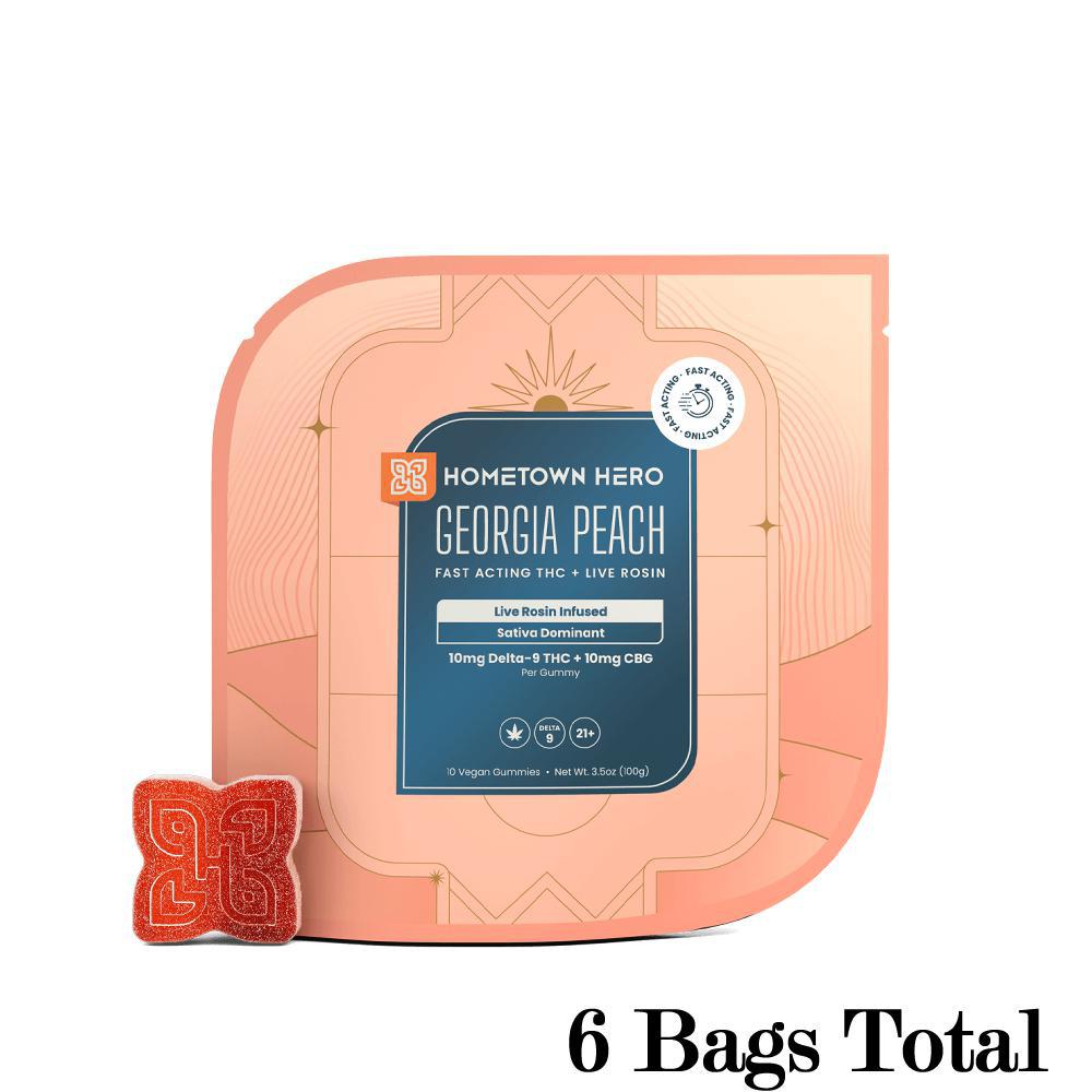 Hometown Hero Live Rosin Sativa Gummies view 3