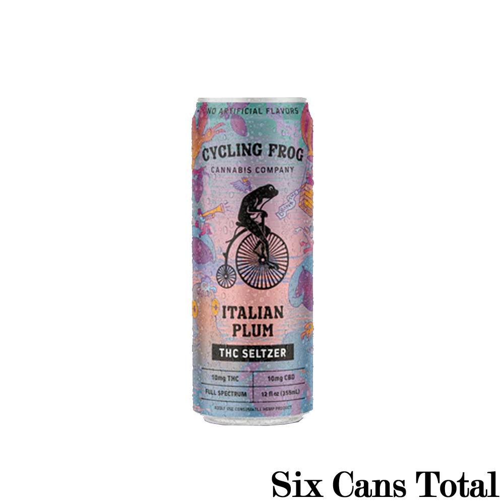 Cycling Frog Italian Plum THC Seltzer (Seasonal Availability) view 3