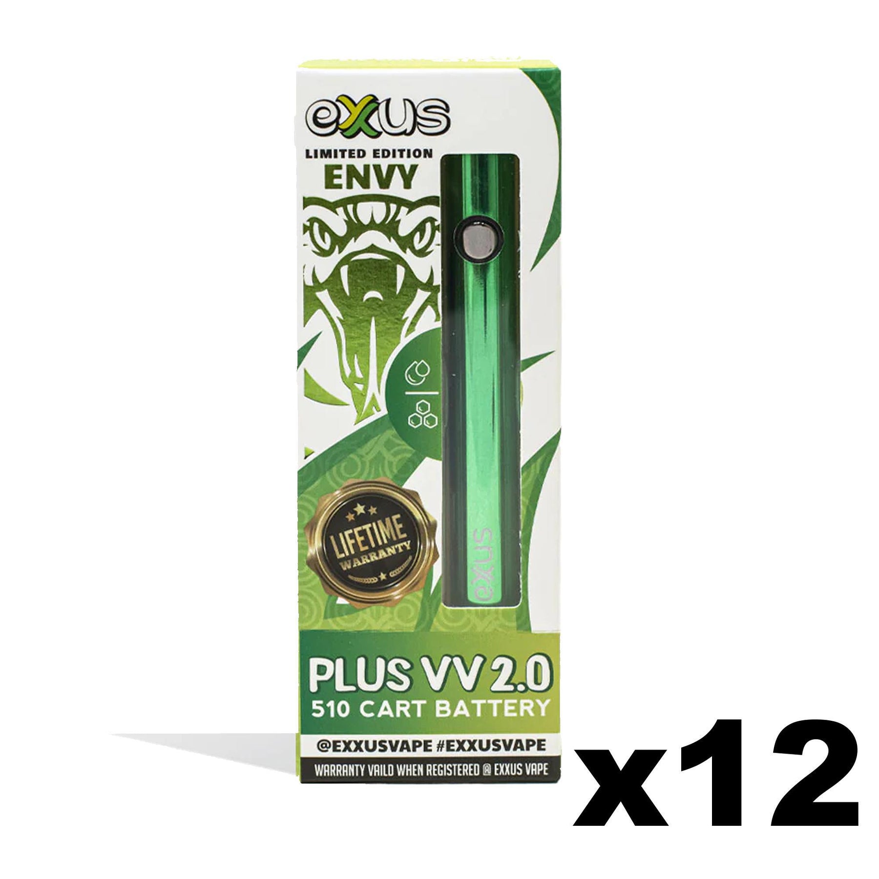 Exxus Vape Plus VV 2.0 Cartridge Vaporizer view 2