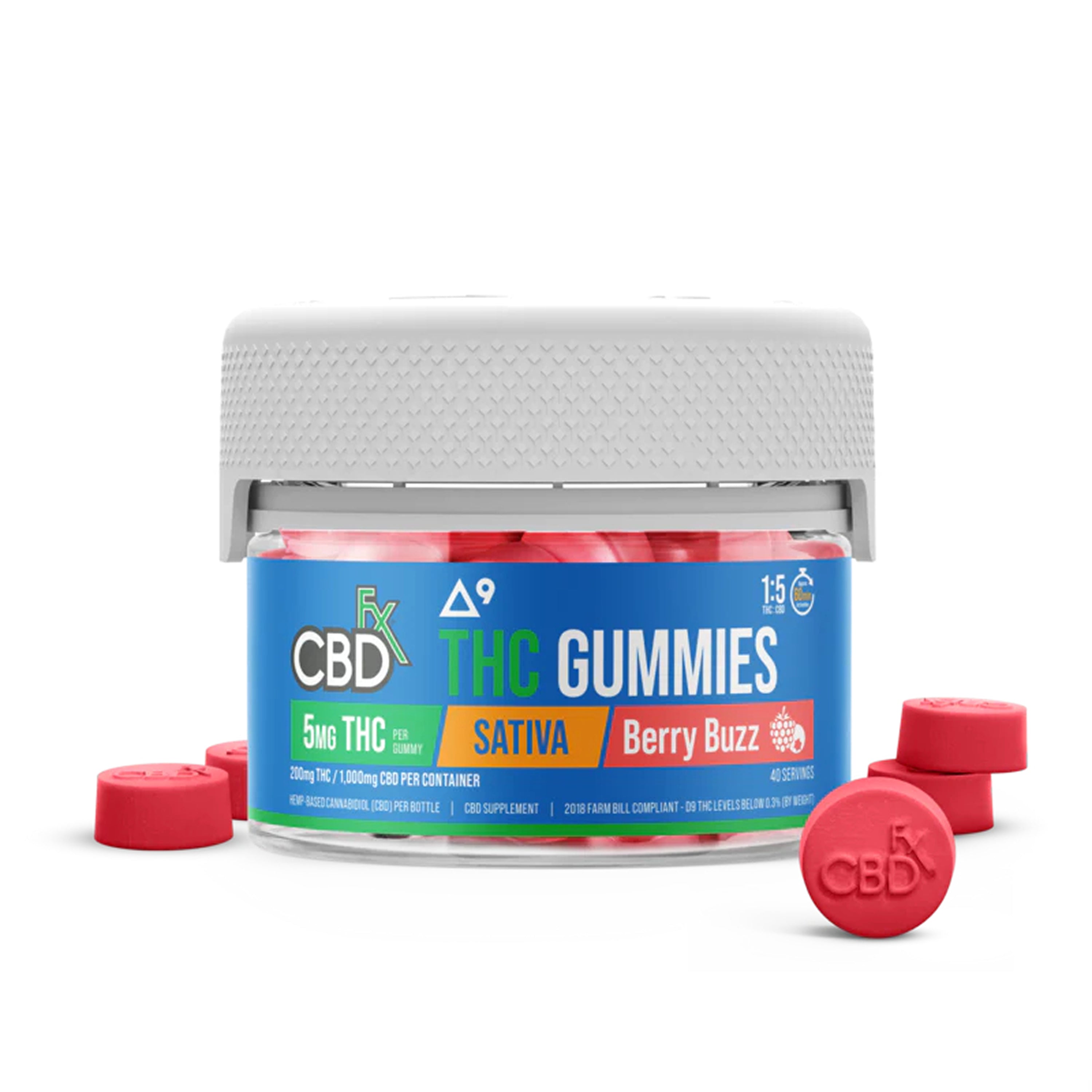 CBDfx Delta-9 Gummies | Berry Buzz | Lemon Dream – Ethereal Gold