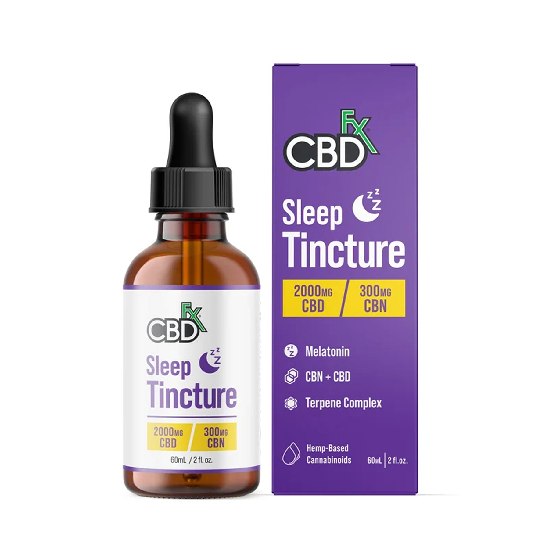 CBDfx Sleep Tincture view 2