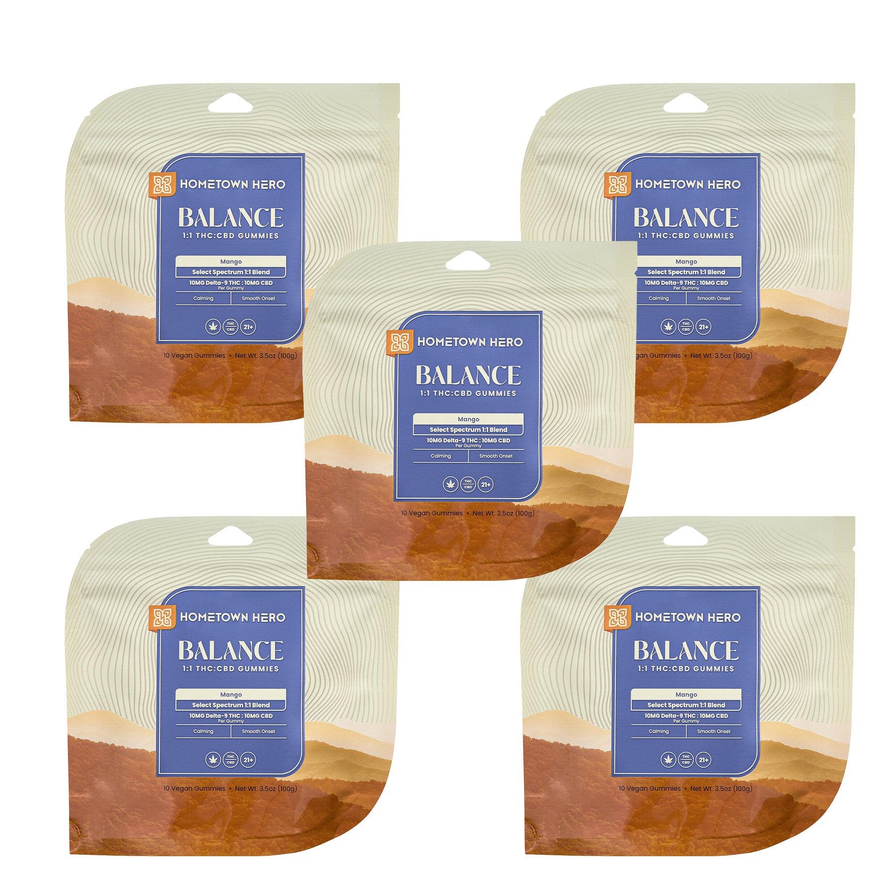Hometown Hero Balance Select Spectrum Gummies view 4