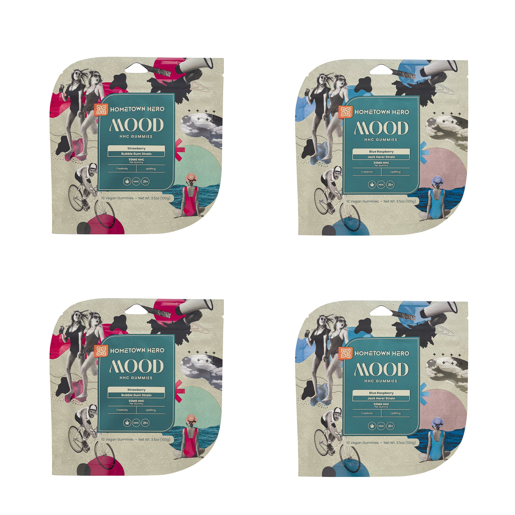 Hometown Hero Mood HHC Gummies