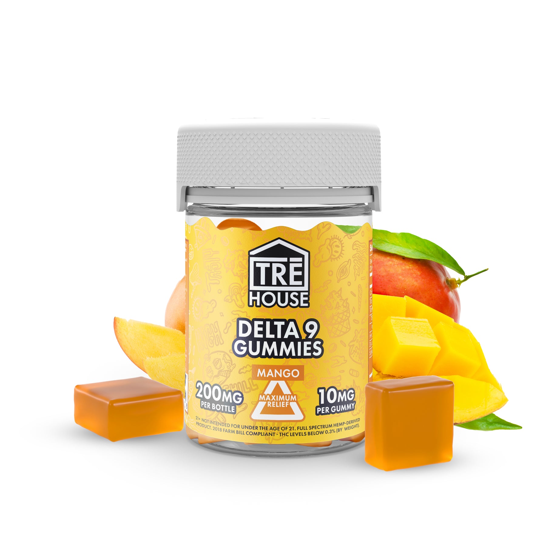 TRE House Delta-9 Gummies Maximum Relief