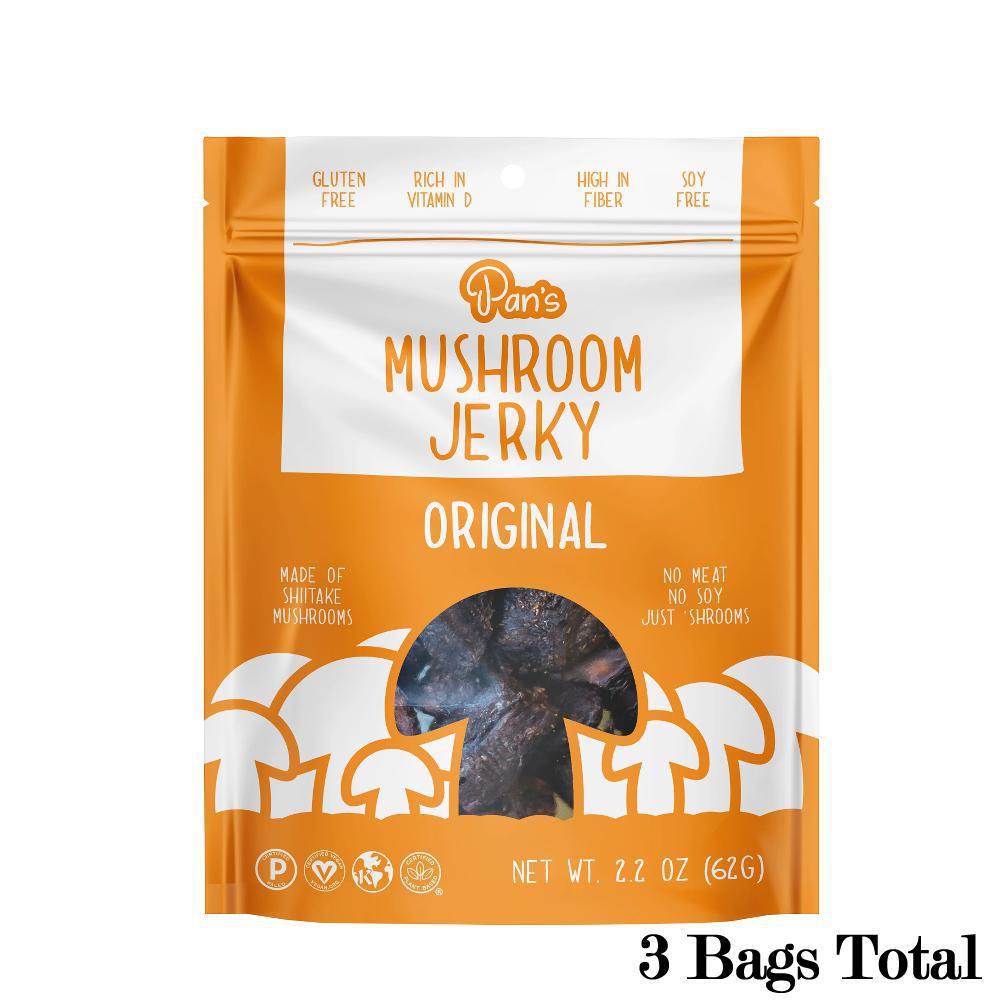 Pan's Mushroom Jerky Original Flavor view 3