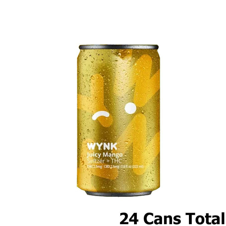 Wynk THC Seltzer Juicy Mango