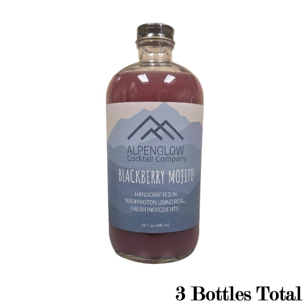 Alpenglow Cocktail Company Blackberry Mojito