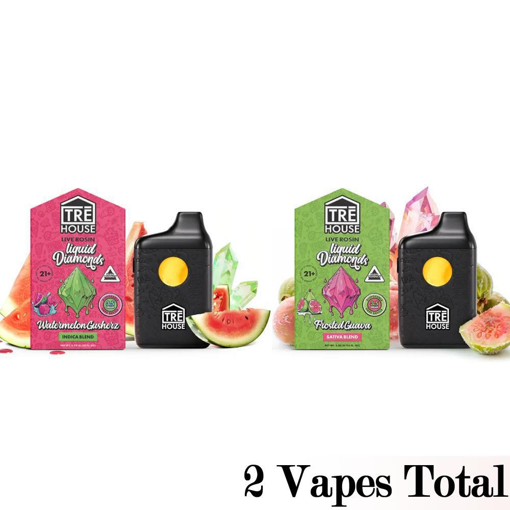 TRE House Live Rosin Liquid Diamonds Vape Pen (3.5 Gram) view 2
