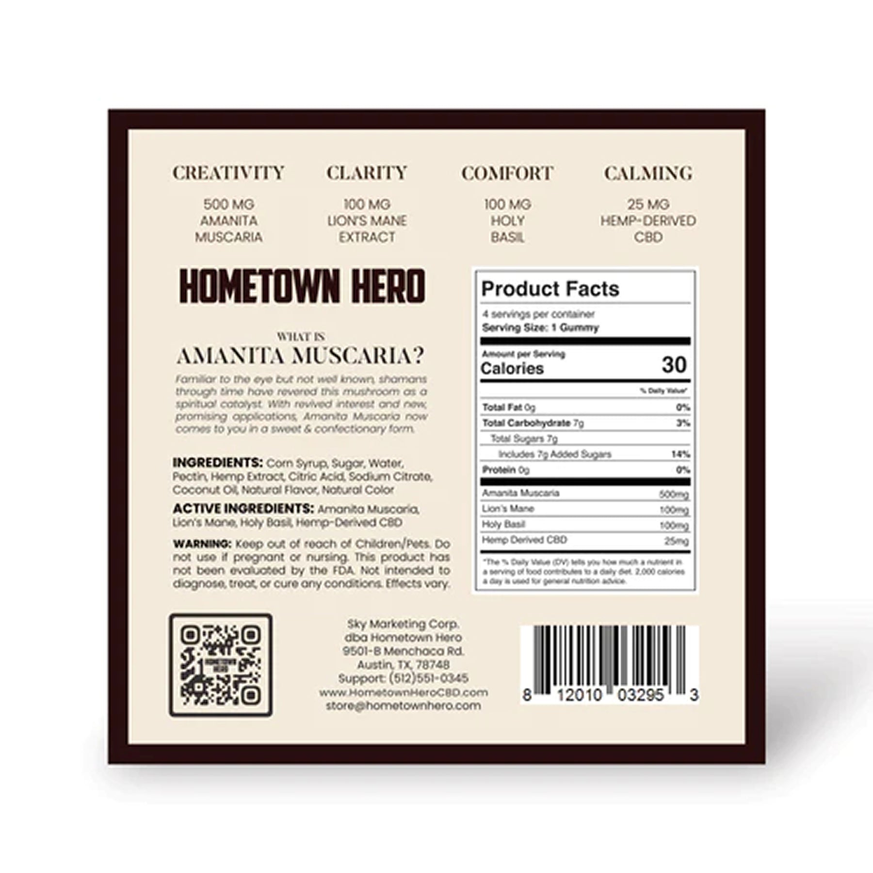 Hometown Hero Magic Amanita Muscaria Gummies view 2