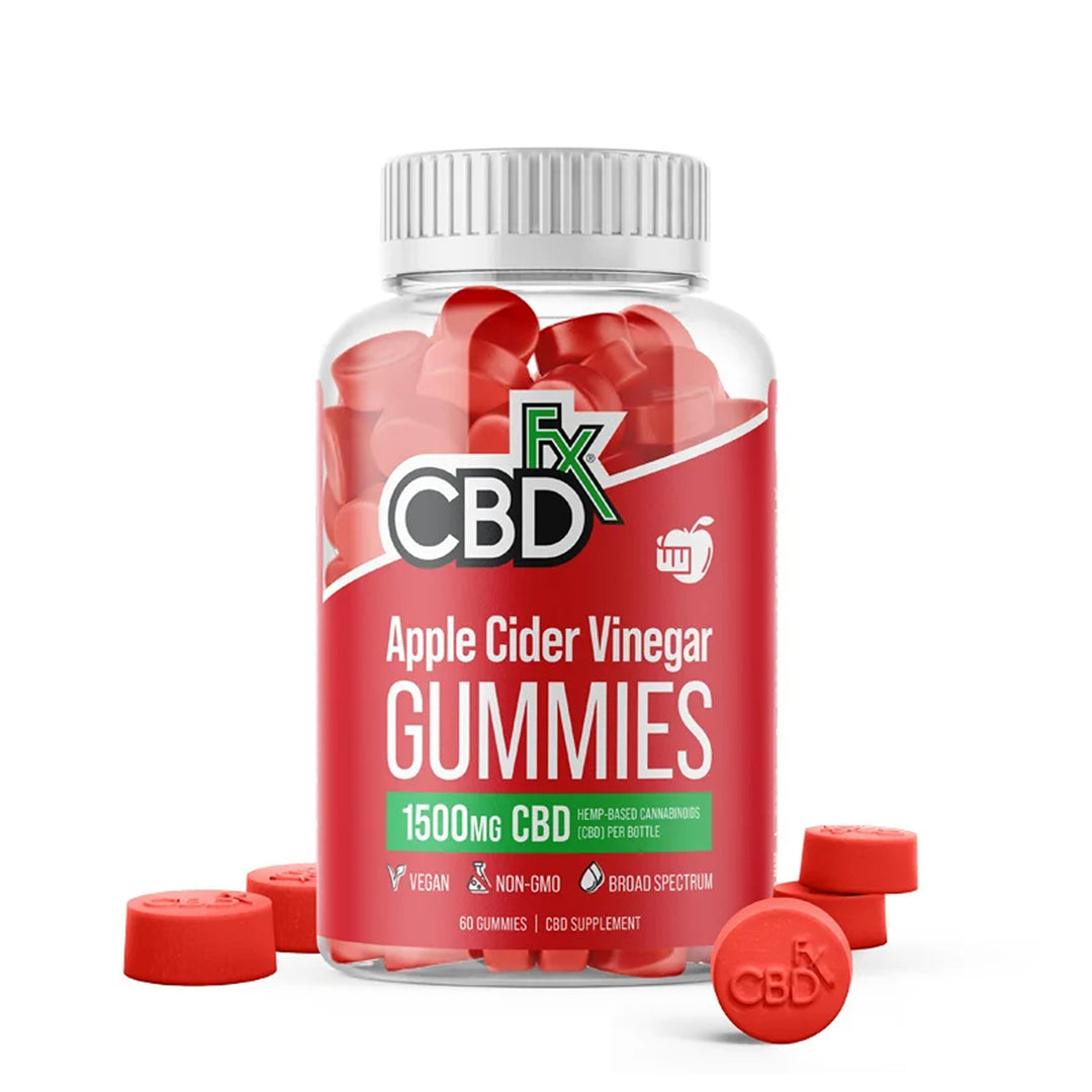 CBDfx CBD with Apple Cider Vinegar Gummies