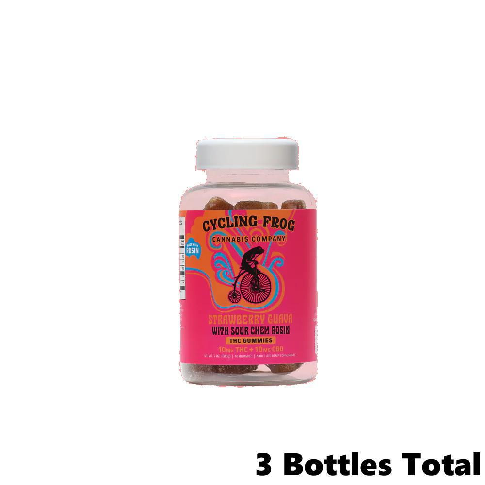 Cycling Frog Strawberry Guava Rosin Gummies (Seasonal Availability) view 3