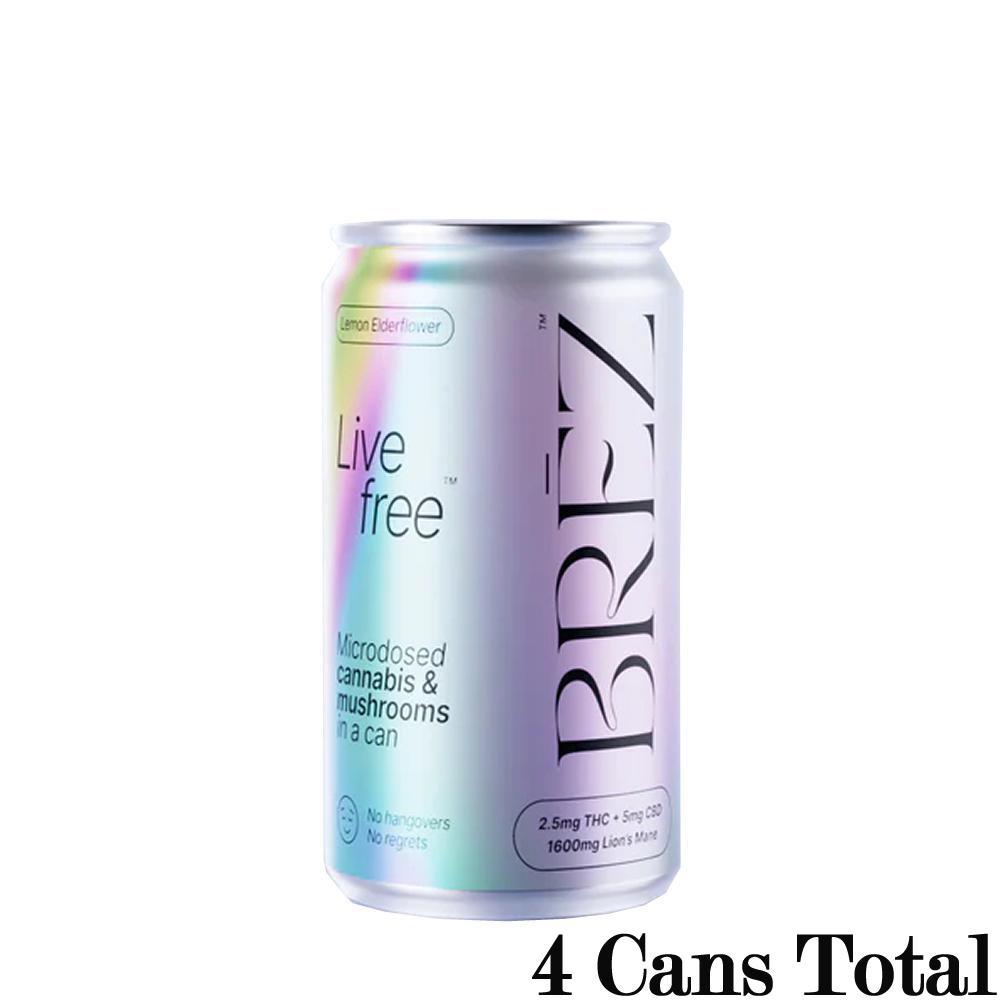BRĒZ 2.5mg THC & Functional Mushroom Drinks view 4