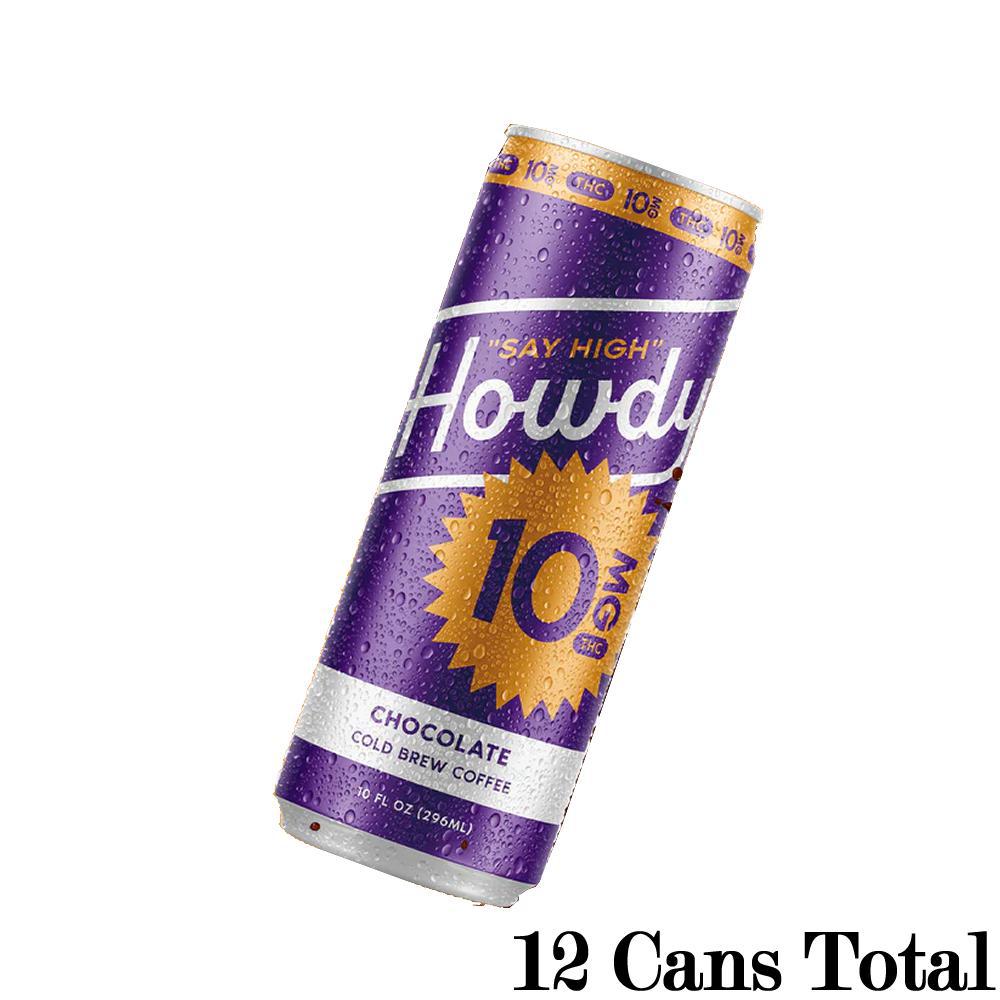 Howdy High Dose Cold Brew THC Coffee view 4