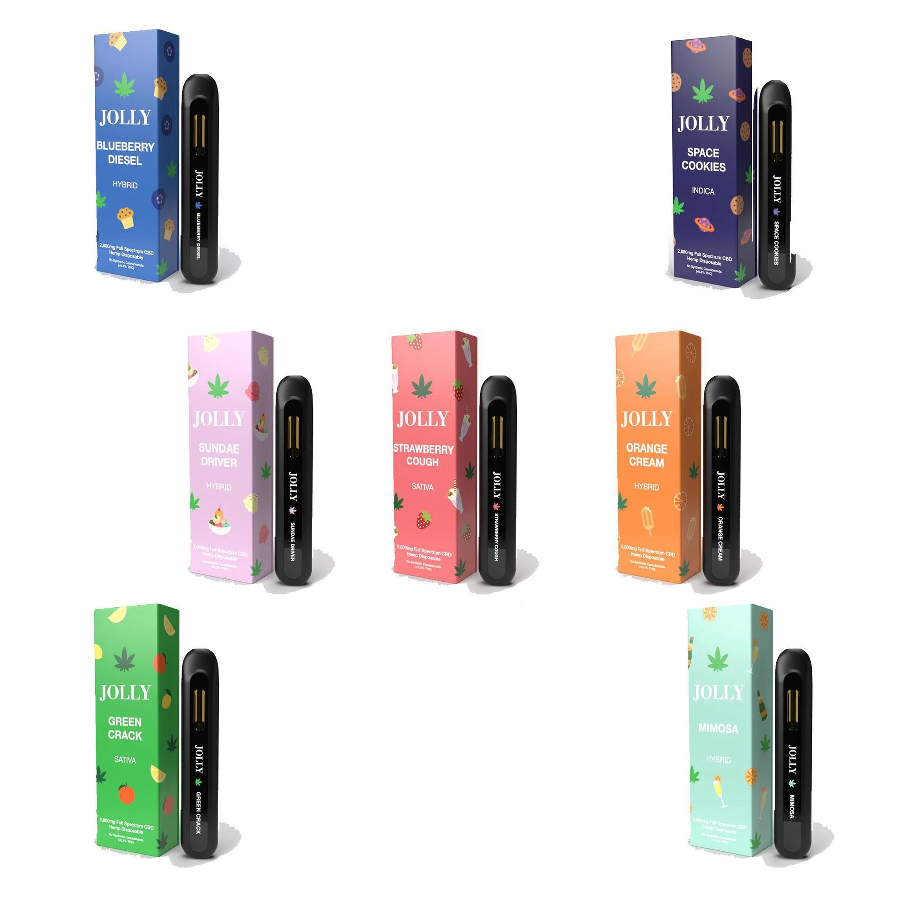Jolly CBD Disposables view 2