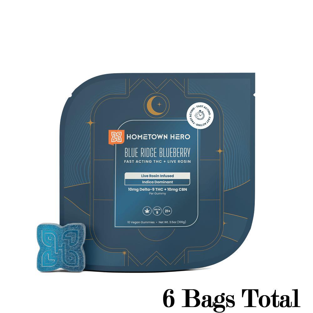 Hometown Hero Live Rosin Indica Gummies view 2