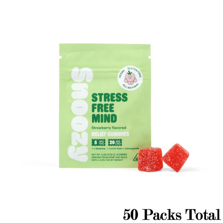 Snoozy Stress Free Mind Gummies