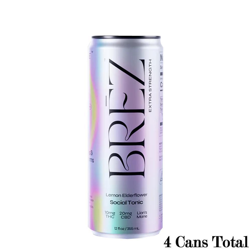 BRĒZ 10mg THC & Functional Mushroom Drinks view 3