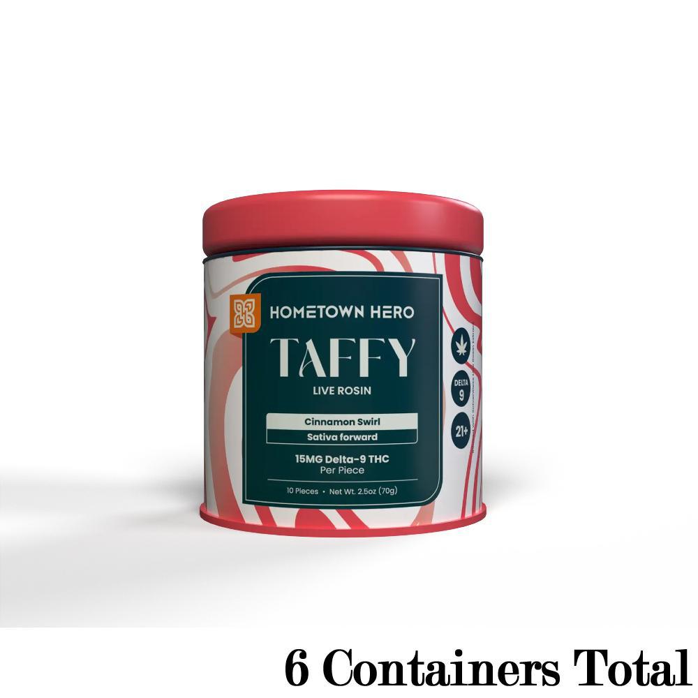 Hometown Hero Cinnamon Swirl Live Rosin Taffy (Seasonal Availability)