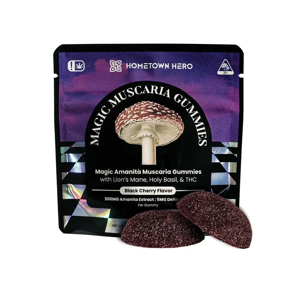 Hometown Hero Magic Amanita Muscaria + THC Gummies - Ethereal Gold Dispensary