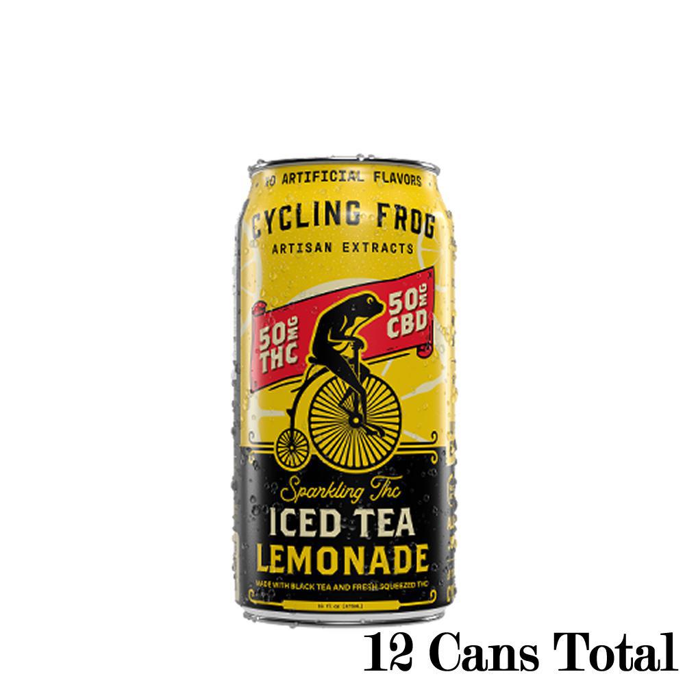 Cycling Frog Sparkling THC Iced Tea Lemonade