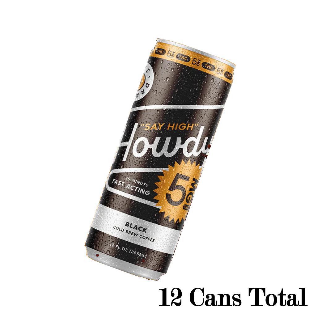 Howdy Low Dose Cold Brew THC Coffee view 3