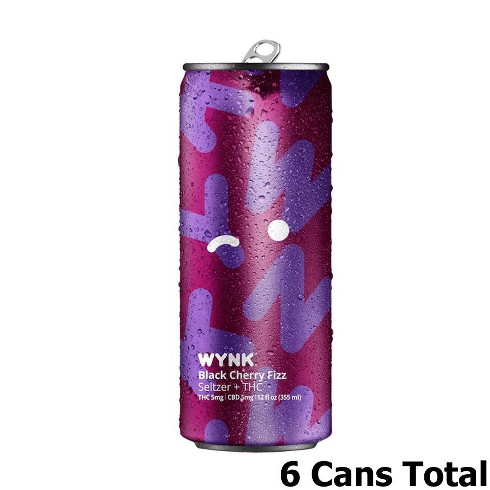 Wynk THC Seltzer Black Cherry Fizz